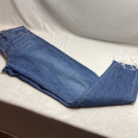 Levi's Wedgie Skinny blue jeans size 27 - Picture 6 of 8